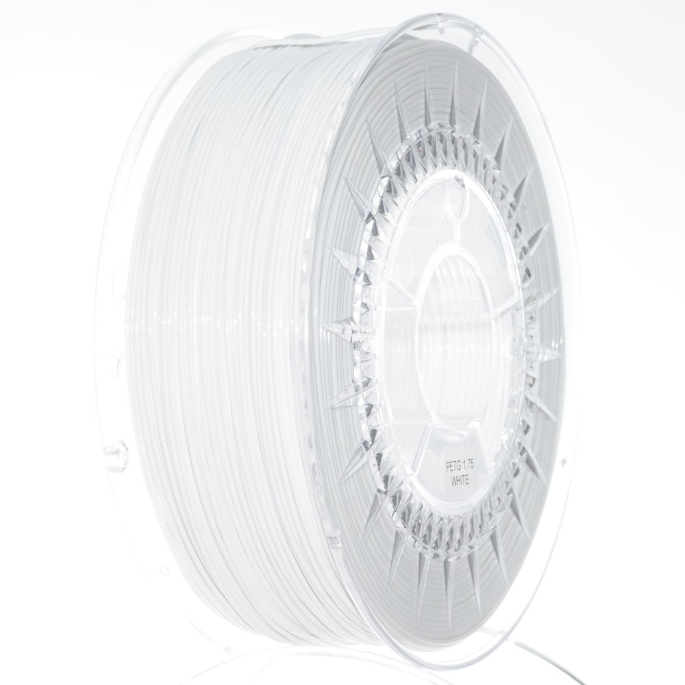 Filament: ABS+ albă 1kg 235-255°C ±0,05mm 1,75mm DEV-ABS+1.75-WH